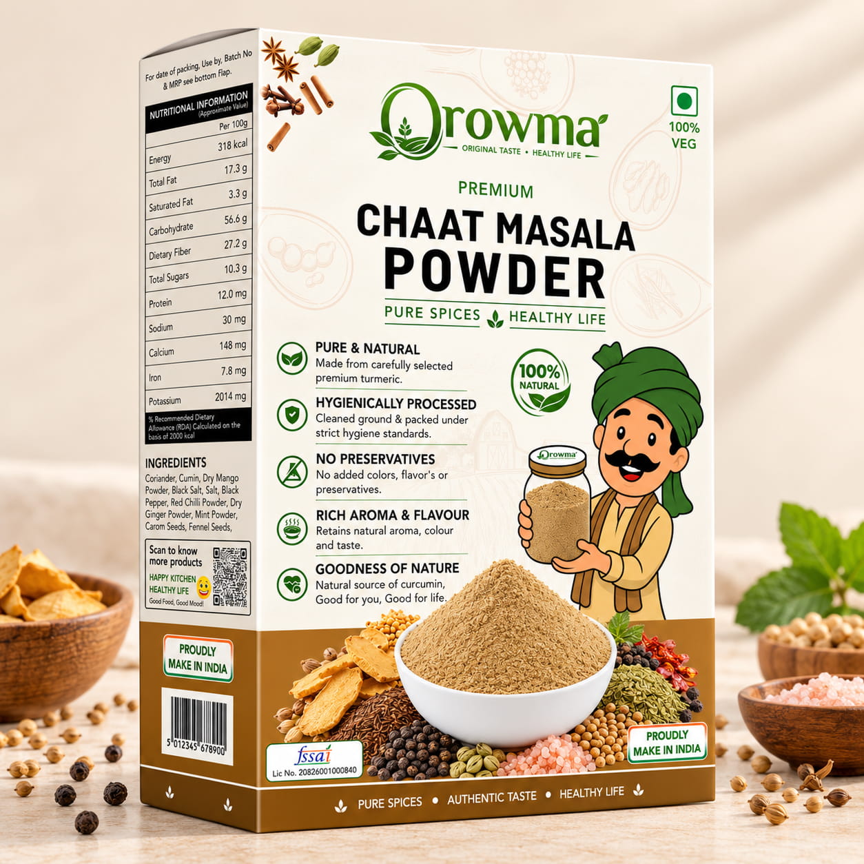 chaat masala powder
