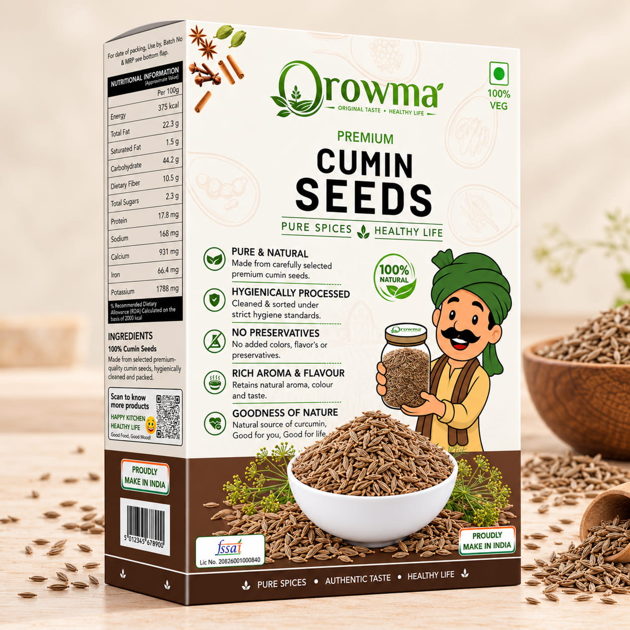 Orowma Cumin Seeds
