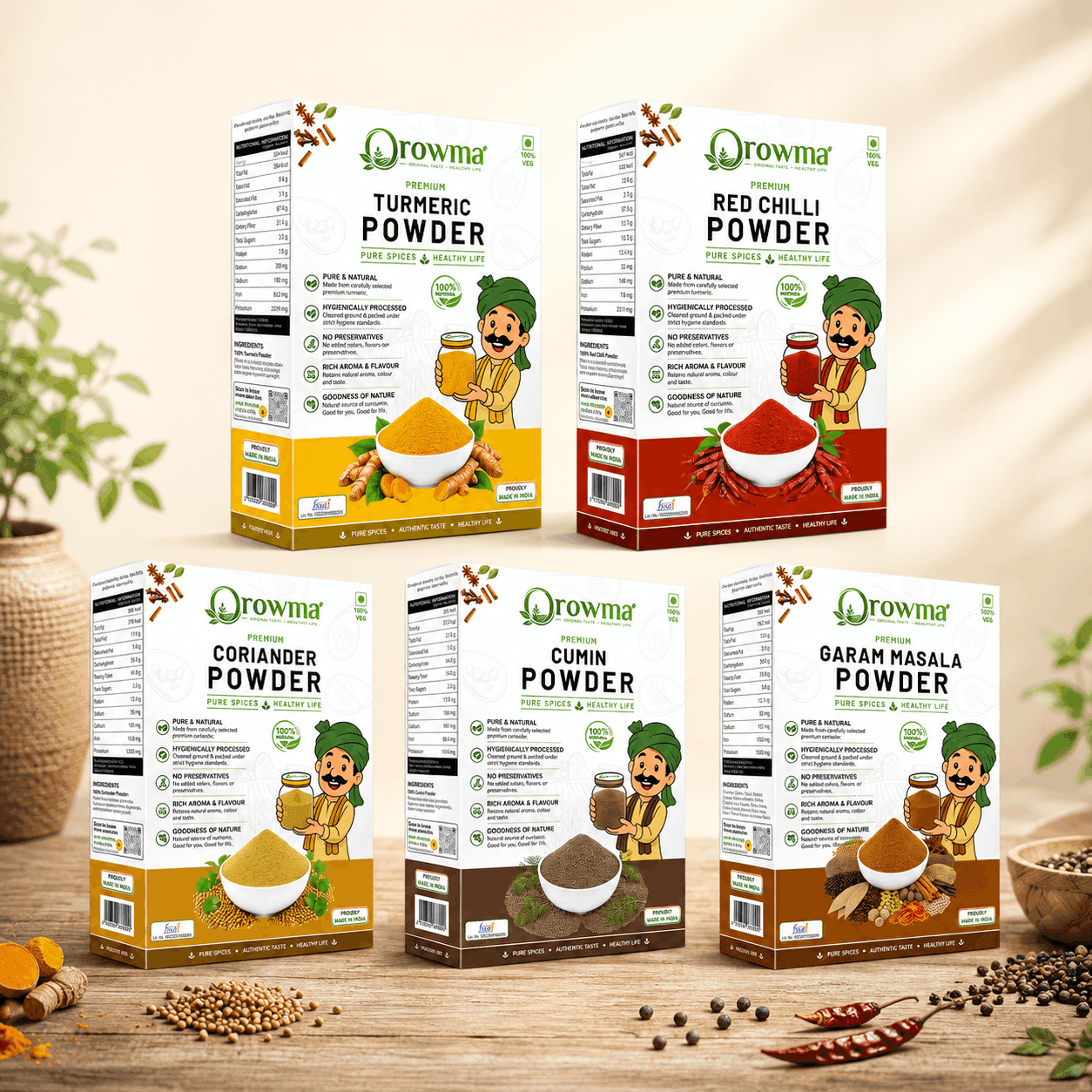 Orowma Family Kitchen Spice Pack