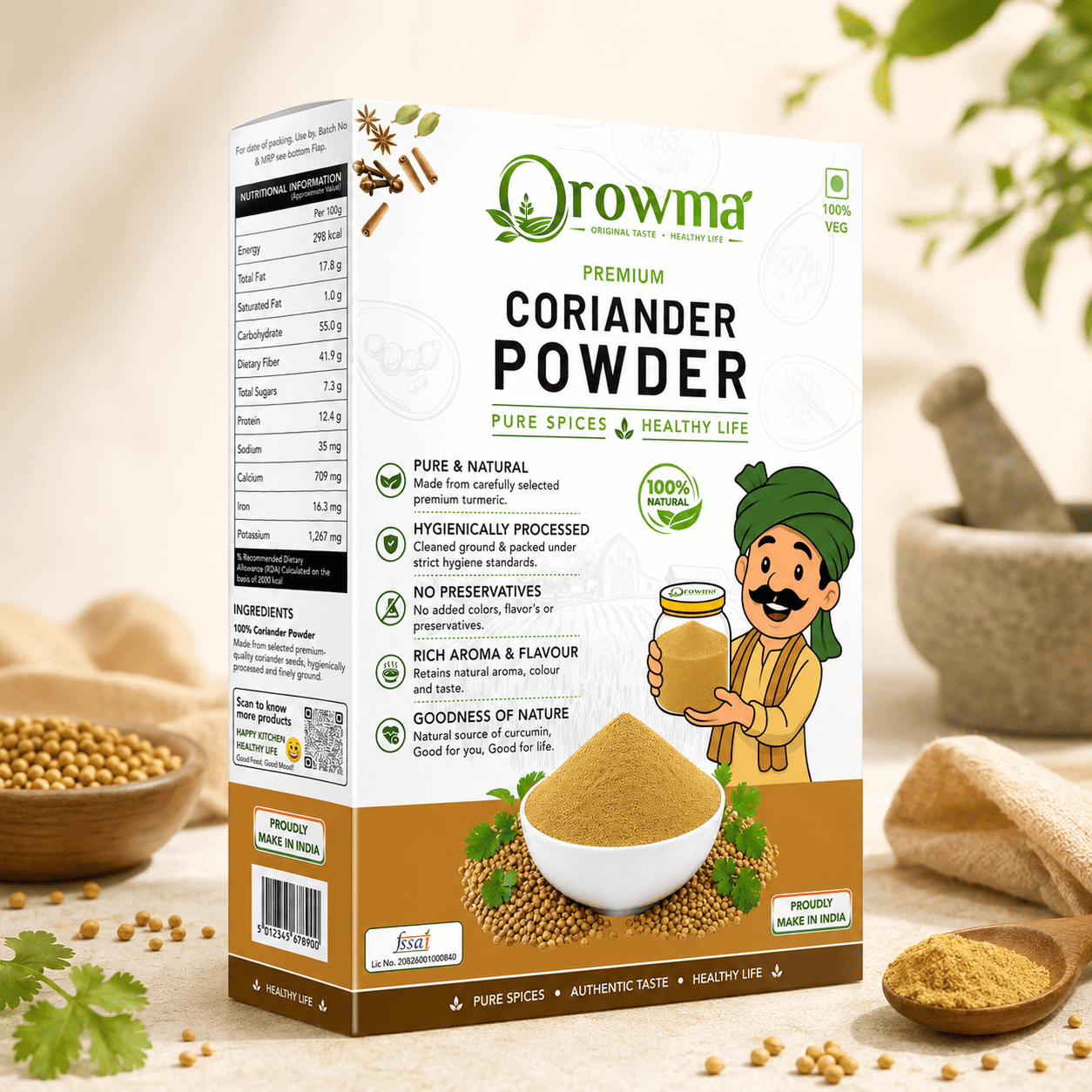 Premium Coriander Powder – 100% Natural | Buy Online