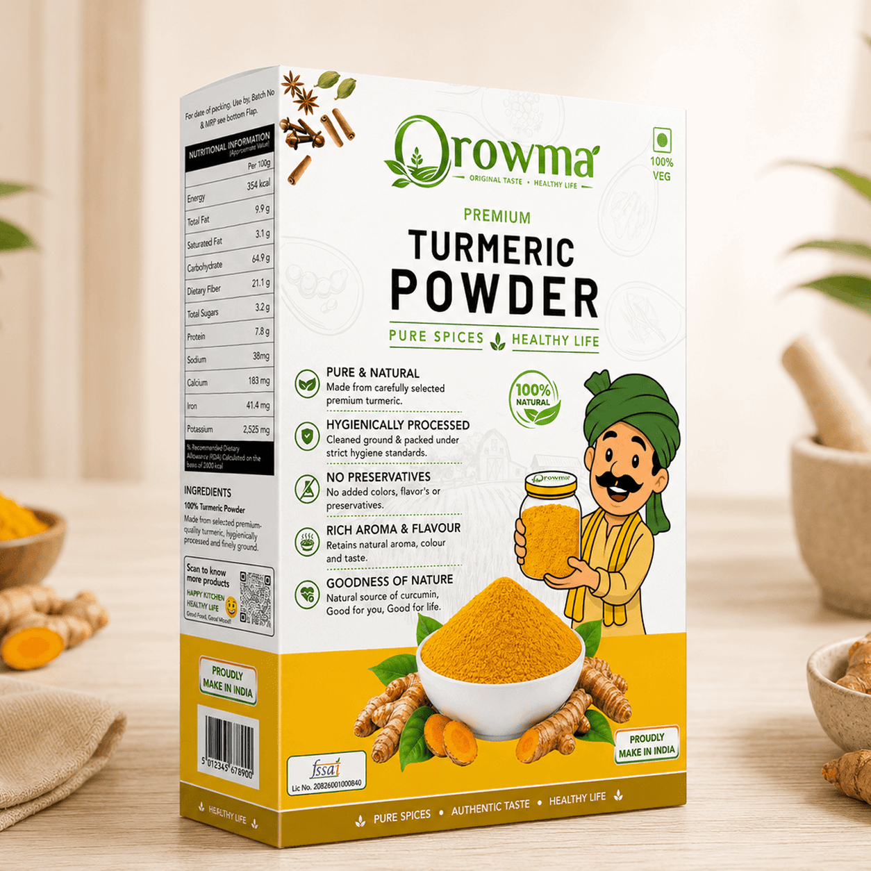 Premium Turmeric Powder – 100% Natural | Buy Online