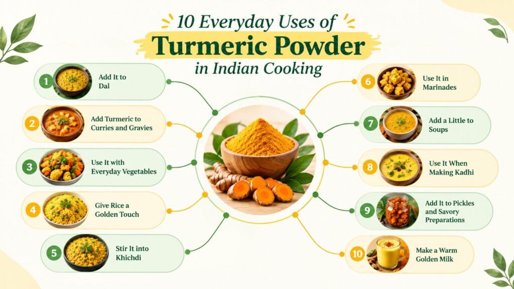 pure turmeric powder