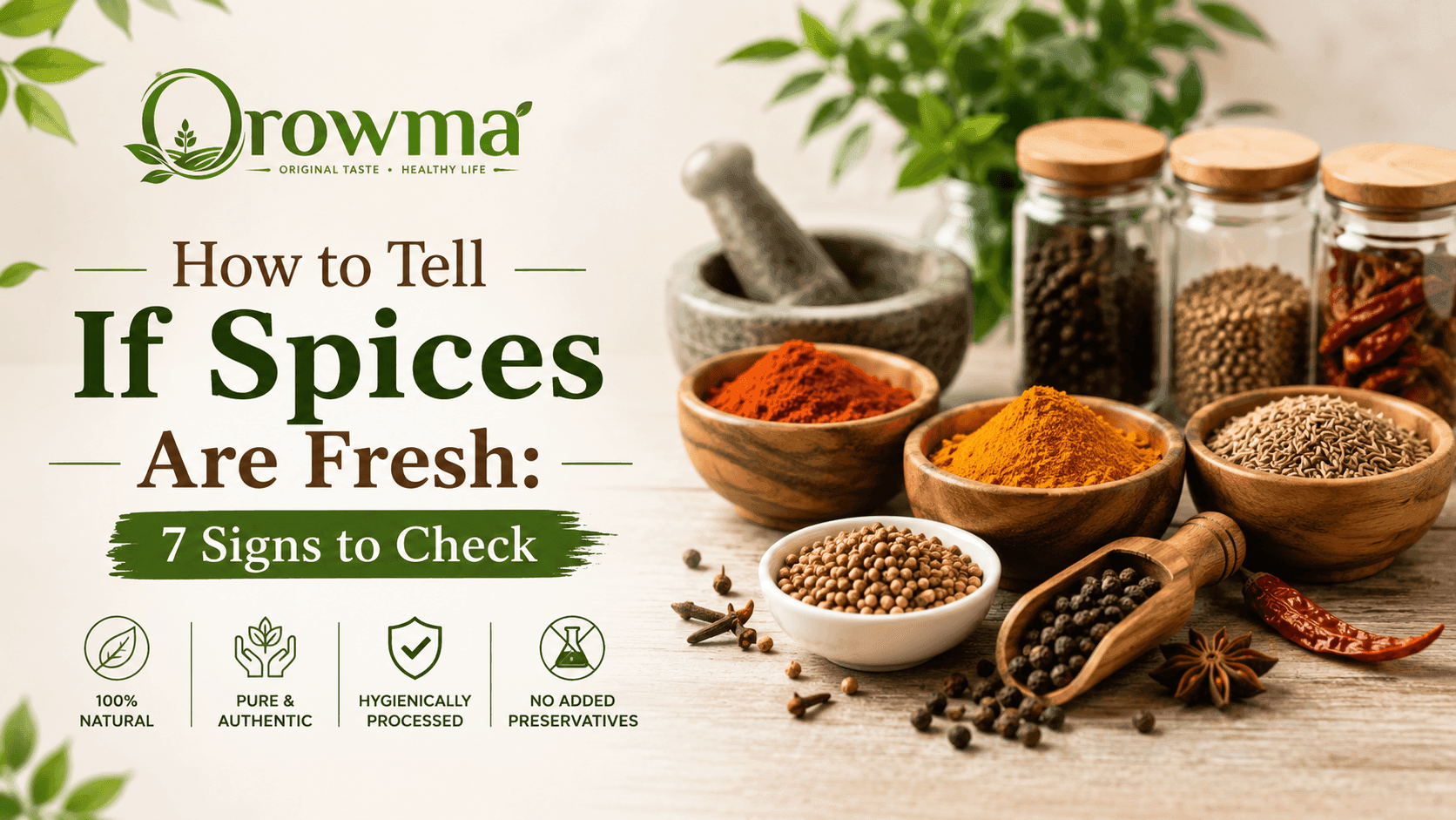 orowma pure india spices