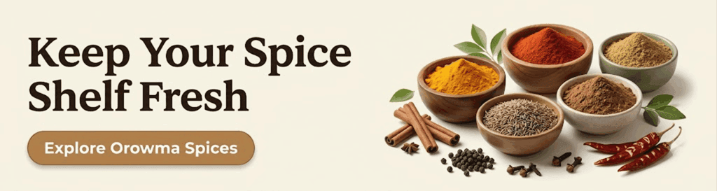 orowma pure indian spices