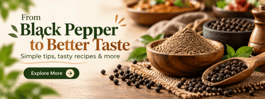 black pepper powder